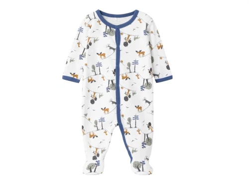 Name It bright white dyreprint natdragt